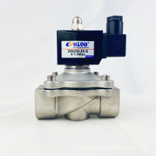 Ningbo kailing two two straight acting type for air, water, oil, gas 2W25 25S solenoid valve